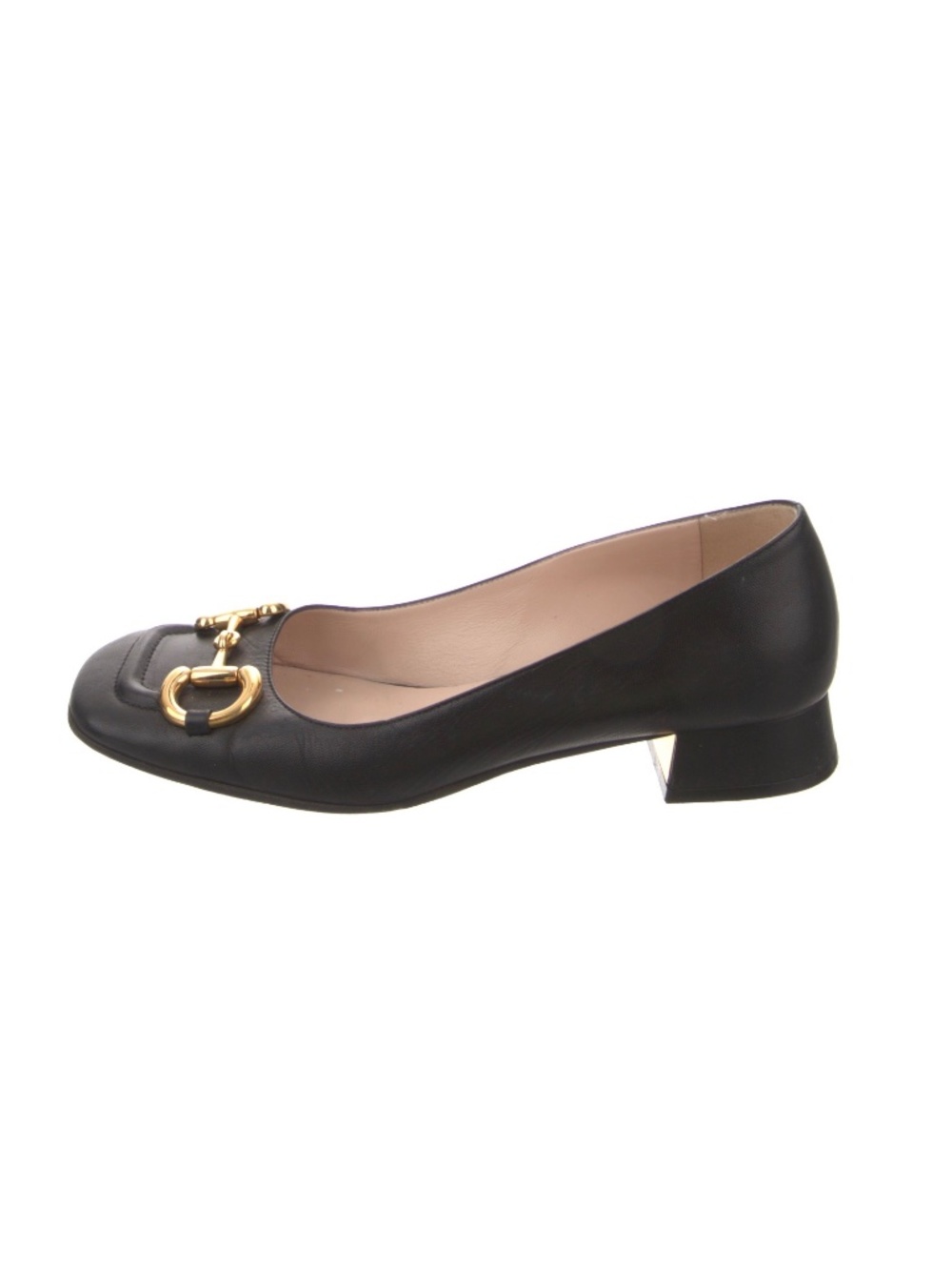 Gucci Black Sable Pumps
